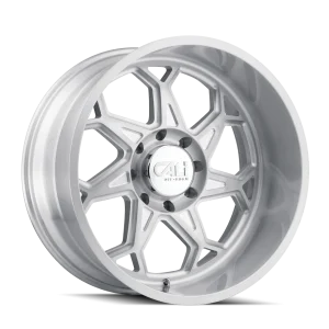 Cali Off-Road – SEVENFOLD – Silver – 20″x10″ -25mm – Summer Wheels – 9111-2136BGC